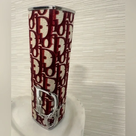 Dior Burgundy and crème addict case. Shine lipstick couture case. NWOT - Picture 1 of 3